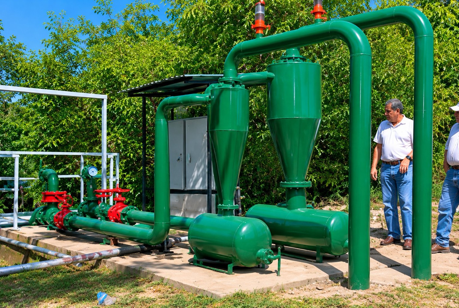 Netafim pump station
